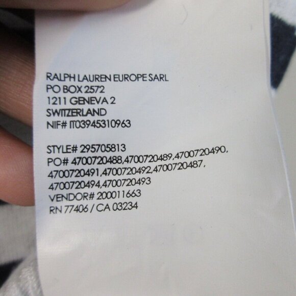 Club Monaco Linen Blend Nautical Sweater Women XS Striped Black White Knit 166 - Picture 5 of 10